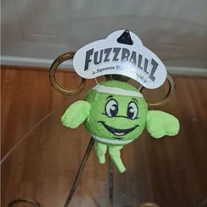 Brand Fuzzballz Frog “ Squeeze Me I Squeak “